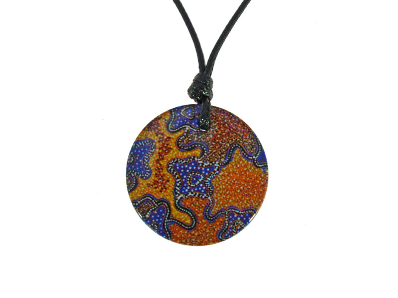 IRON ORE ROUND - ABORIGINAL ART BOXED