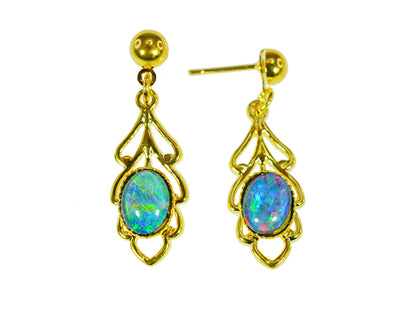 Opal Triplet Earring Boxed