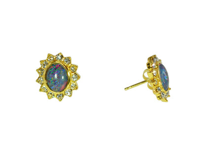 Opal Triplet Earring Boxed
