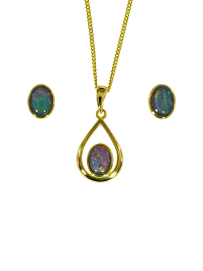 Victoria Gold Opal Set